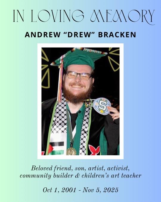 Andrew Bracken Lansing MI Death